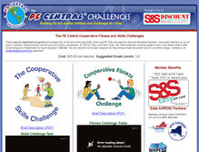 Tablet Screenshot of pecchallenge.org
